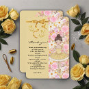 Search for baby shower butterfly thank you cards Gold