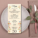 Search for fifty menus 50th birthday