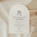 Search for new years eve party invitations Minimalist