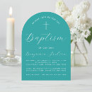 Search for teal christening invitations Cross