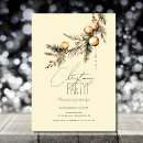 Search for golden christmas invitations Balls