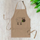 Search for funny sheep aprons Wool