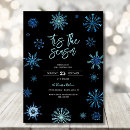 Search for black seasonal invitations Minimalistic