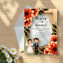 Search for bride wedding invitations Floral