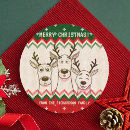 Search for funny reindeer stickers Typography
