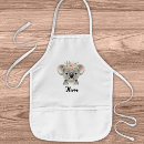 Search for koala aprons Flowers