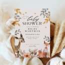Search for boho woodland baby shower invitations Forest animals