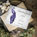 Search for peacock save the dates Typography