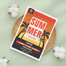 Search for beach seasonal invitations Retro