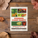 Search for summer camp invitations Vintage