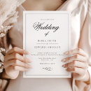 Search for black formal invitations Simple