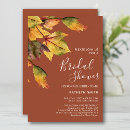 Search for rustic fall bridal shower invitations Terracotta