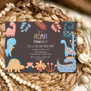 Search for dinosaur roar invitations Colorful