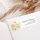 Search for peony return address labels Ivory