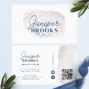 Search for frosted business cards For her