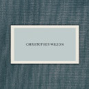 Search for light blue business cards Minimalist