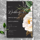 Search for white peony wedding invitations Elegant