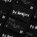 Search for music producer business cards Dj