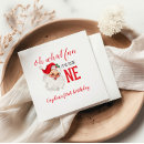 Search for vintage santa napkins Watercolor
