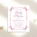 Search for inexpensive baby shower invitations Pink