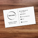 Search for plain white business cards Basic