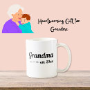 Search for typography script hand lettered mugs Grandmother