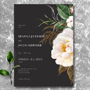 Search for white peony wedding invitations Elegant