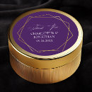 Search for geometric wedding stickers Purple