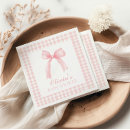 Search for gingham napkins Bow