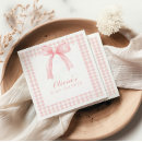 Search for bow napkins Pink