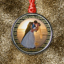 Search for black and gold christmas tree decorations Newlywed