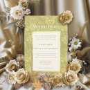 Search for lime green gold party invitations Floral