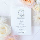 Search for crest wedding invitations Elegant