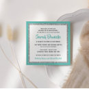Search for teal black silver invitations Modern