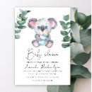 Search for koala invitations Watercolor