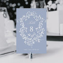 Search for frame wedding table cards Dusty blue