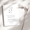 Search for black and white floral wedding invitations Trendy