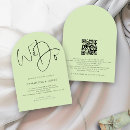 Search for lime green wedding invitations Minimalist