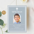 Search for modern first communion invitations Simple