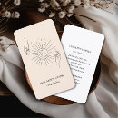 Search for sun and moon business cards Yoga