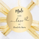 Search for love gold stickers Homemade