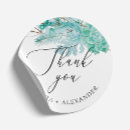 Search for succulent wedding stickers Thank you