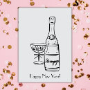 Search for champagne bottle cards Modern