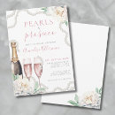 Search for roses and pearls invitations Bride
