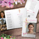 Search for celebration of life funeral programmes Watercolor