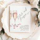 Search for petals and prosecco bridal shower invitations Champagne