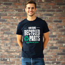 Search for recycled parts tshirts Lung