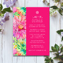 Search for floral wedding enclosure cards Botanical