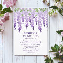 Search for 80 and fabulous birthday invitations Elegant
