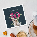 Search for funny 50th birthday napkins Pink